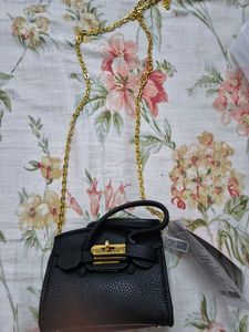 Chic Black Mini Handbag