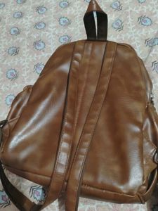 ruf and tuf Stylish Faux Leather Backpack