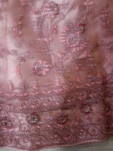 Pink Embellished Skirt