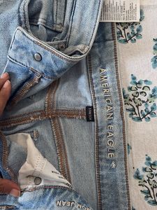 Light Wash Distressed Jeans