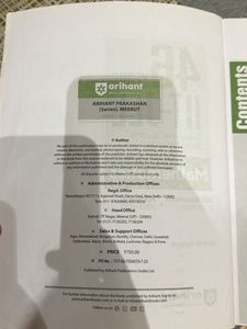 Arihant IIT-JEE Mathematics Solved Papers