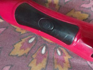 pink Curler and straightener