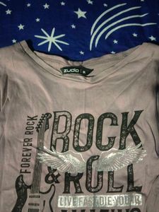 Zuel Rock &amp; Roll Graphic Tank Top