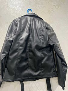 Black Faux Leather Biker Jacket🖤