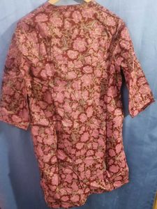 Melange Floral Print Kurti