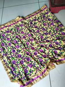 Fulkari Dupatta Heavy Size