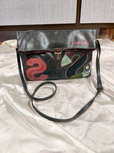 Unique Patchwork Crossbody Bag