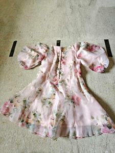 Floral Dress 4-6 yrs