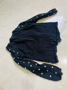 stylish polka dot H&amp;M brand  sweater