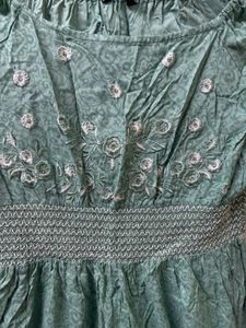 Beautiful Green Midi Dress