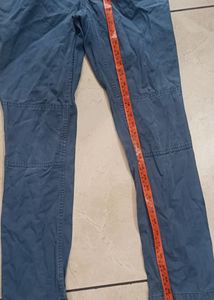 Blue Cargo Pants