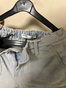 Cargo Pants Light Wash