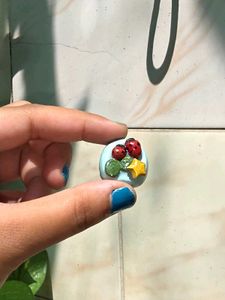Cute Ladybug Charm Pendant🩵🐞