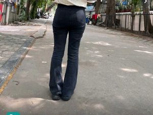 Stylish Flare Leg Jeans