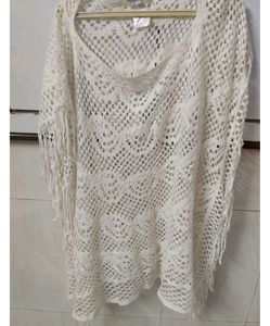Crochet Fringe Poncho