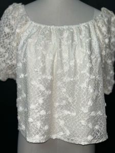 Chic Off-Shoulder Lace Top