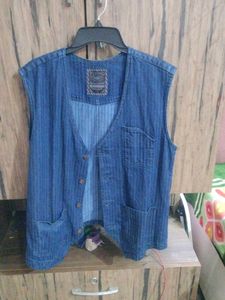 Flying Machine Denim Vest