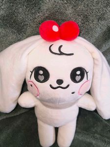 Cute White Bunny Plush Toy