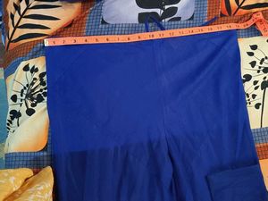 Royal Blue Embroidered Kurta Hardly wored