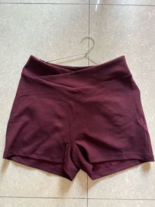 Burgundy Athletic Shorts
