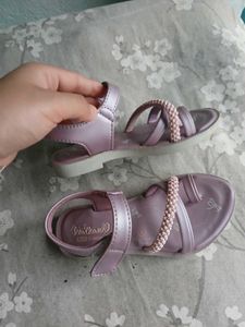 Sparkling Lilac Sandals for Girls