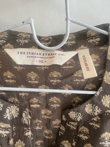 The Indian Ethnic Co - Ajrakh Cotton Kurta