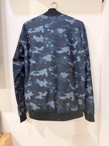 Men's Camouflage Bomber Jacket