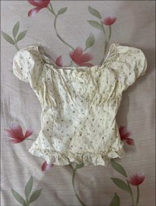 Floral Smocked Puff Sleeve Top