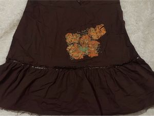 Y2K Brown sleeveless top🤎