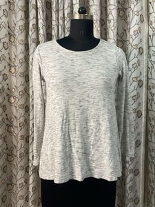 Cozy Marled Long-Sleeve Top