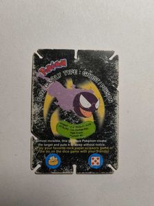 Cheetos Pokemon Jenga Card - Gastley USED