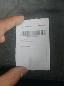 shipping labels and thank you cards