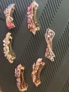 Sparkling Hair Clips Set (Combo of 6)