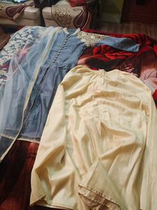 kurta skirt and dupatta