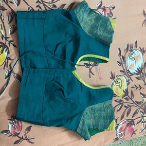 dark green colour blouse