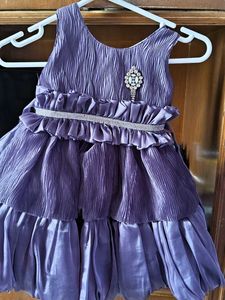 Sparkly Lavender Party Dress