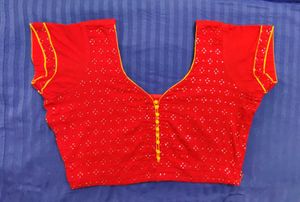 Cotton Blouse With zip Closing