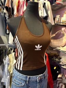 Adidas Brown Halter Top