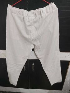 Elegant Red Kurta with White Pant