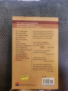 Best Indian Short Stories Vol II