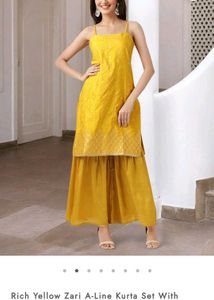 Vibrant Yellow Kurta Set... without tag