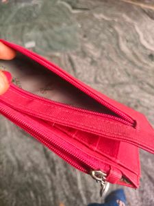 Bright Pink Wallet