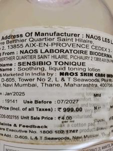 Bioderma Sensibio Tonique Lotion