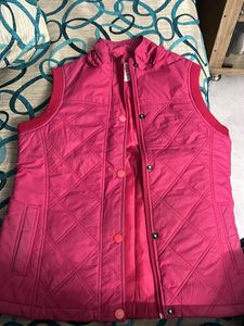 Pink Sleeveless Jacket - XL size