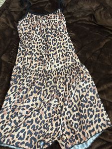 Leopard Print Pajama Set