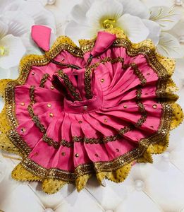 Fancy Laddu Gopal Fanc Cotton Dress