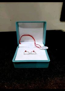 Diamond Bali Pairs Pure Silver✔