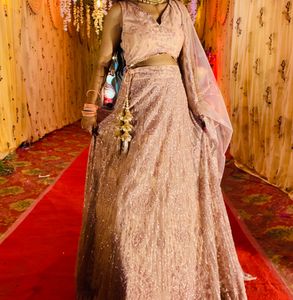 Nude Pink Lehenga