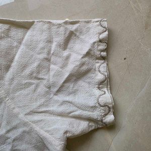 Crochet Pocket Men's Vintage Short Sleeve