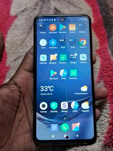 Used Smartphone with [ cracked screen ]